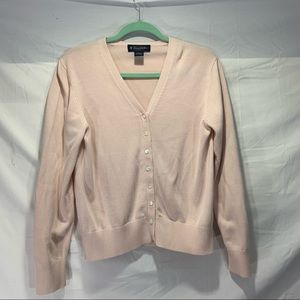 Brooks Brothers Woman’s Pink Sweater size Large
